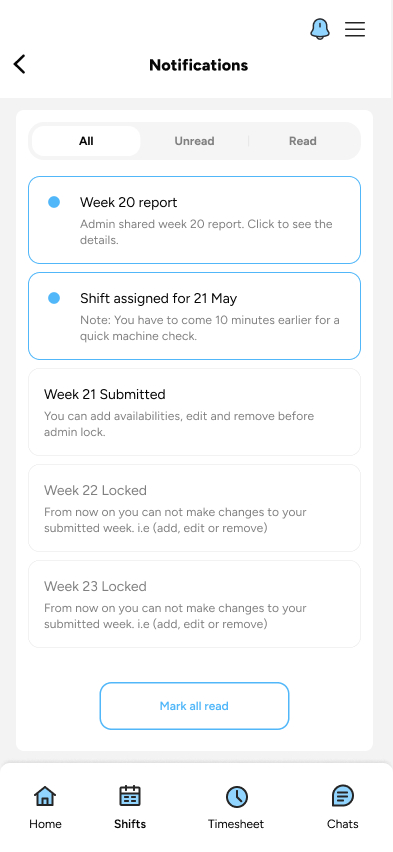 notifications