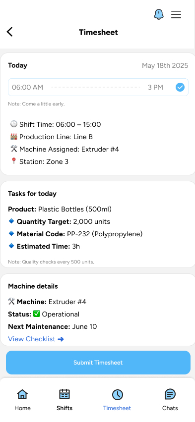timesheet